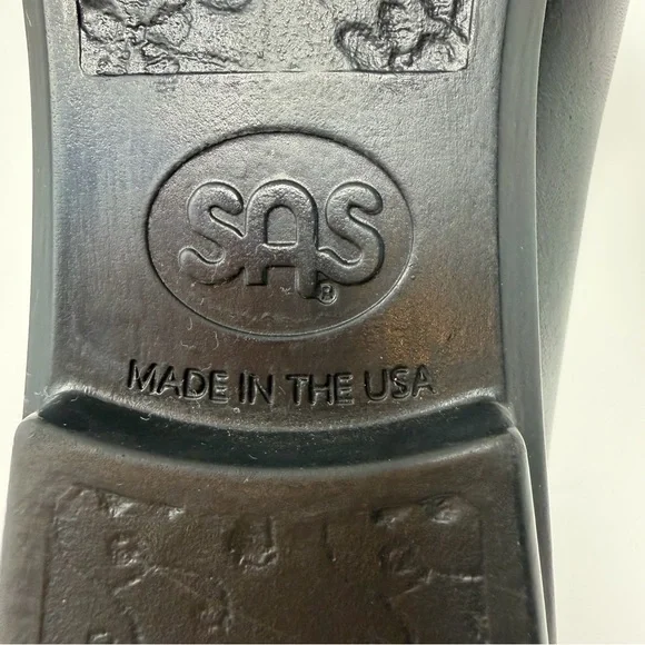 SAS Scenic Comfort Ballet Flat Black Size 9.5 Narrow - Picture 8 of 9